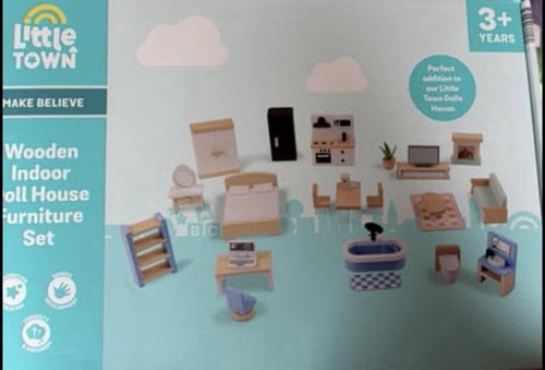 Aldi little town wooden - little, dolls