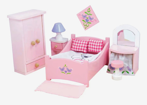 Dolls house wooden double - wooden,