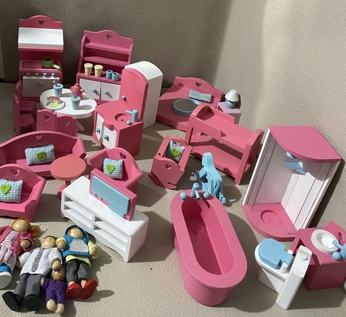 Elc wooden bundle doll - ~,