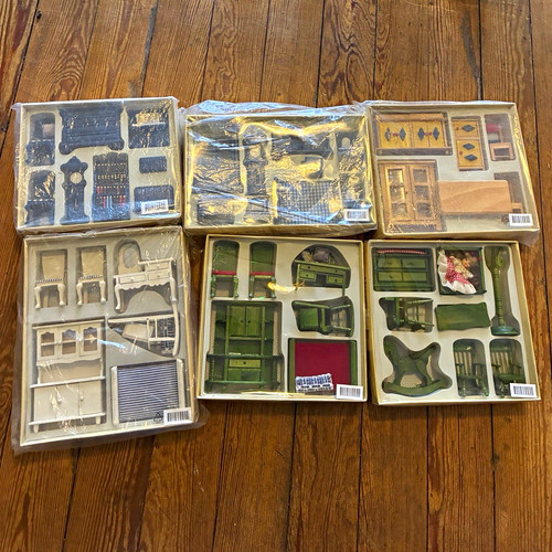 Huge bundle vintage wooden - vintage,