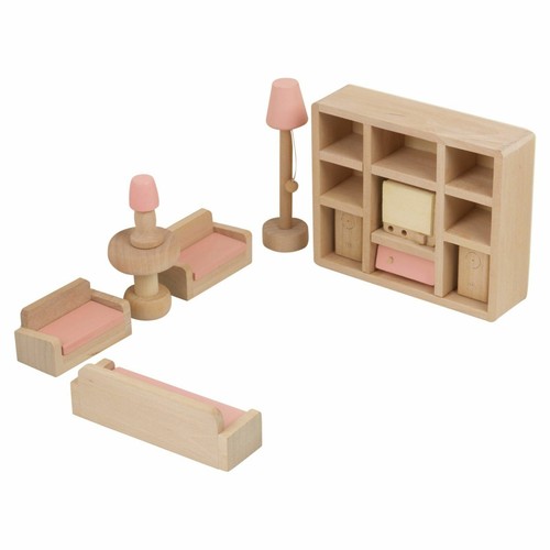 Wooden doll house furniture - doll,