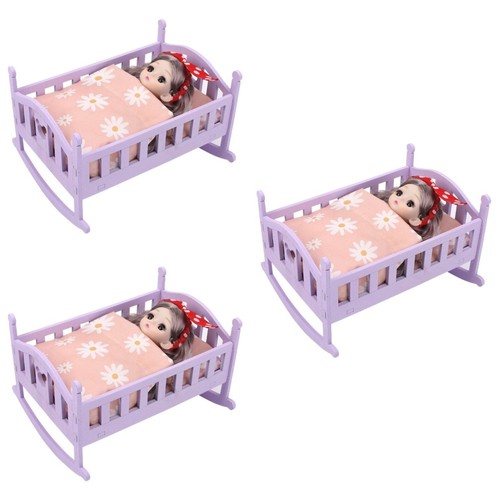 Durable wooden miniature doll - wooden,