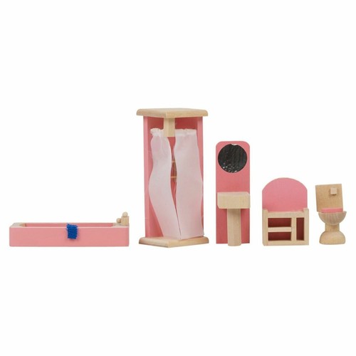 Children wooden doll house - wooden,