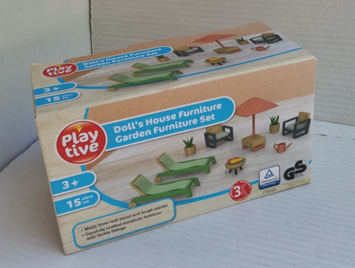 Doll house furniture garden - doll,