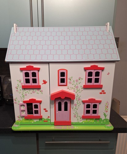 Wooden dollhouse furniture - wooden,