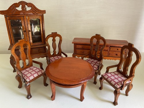 Dolls house wooden furniture - house,