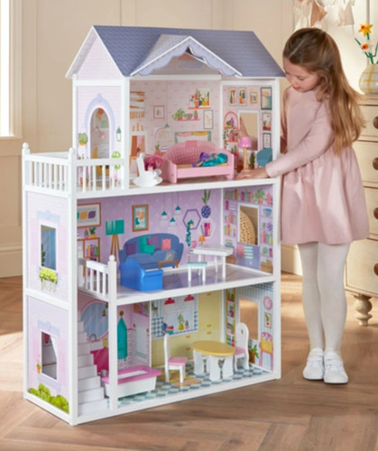 Sadie wooden storey doll - 3-storey,