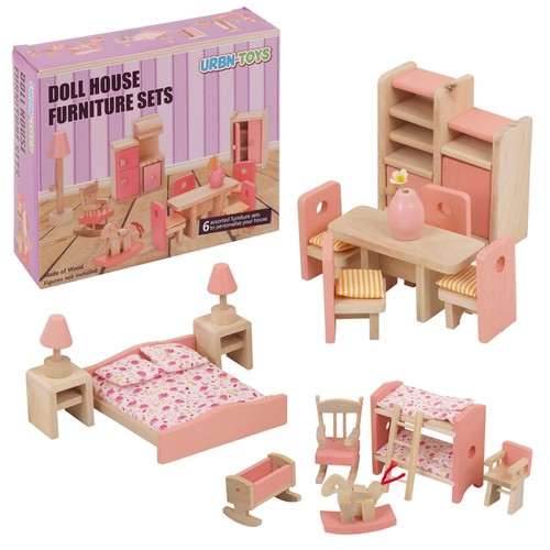 Children wooden doll - children,