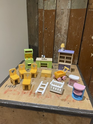 Toy van furniture set - toy,