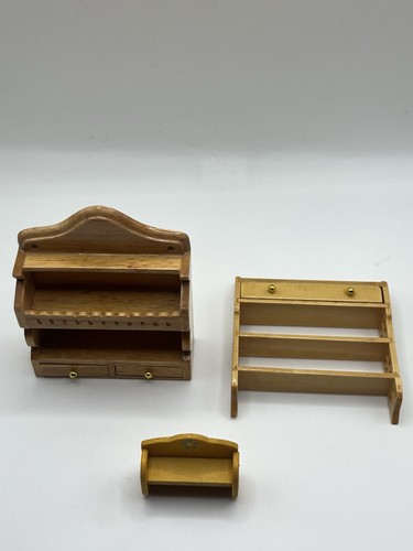 Wooden doll house kitchen - doll’s,