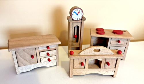 Pieces vintage wooden - 4,