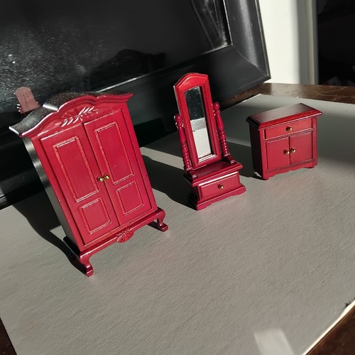 Dolls house wooden furniture