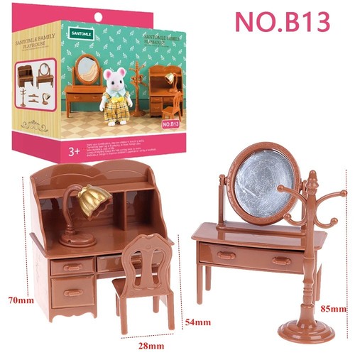 Wooden doll house furniture - doll,