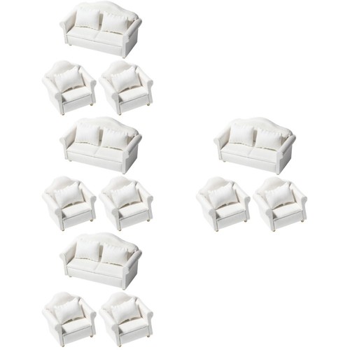 4sets miniature sofa model - miniature,
