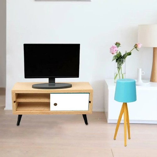 Wooden doll house - wooden,