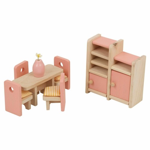 Children wooden doll house - wooden,